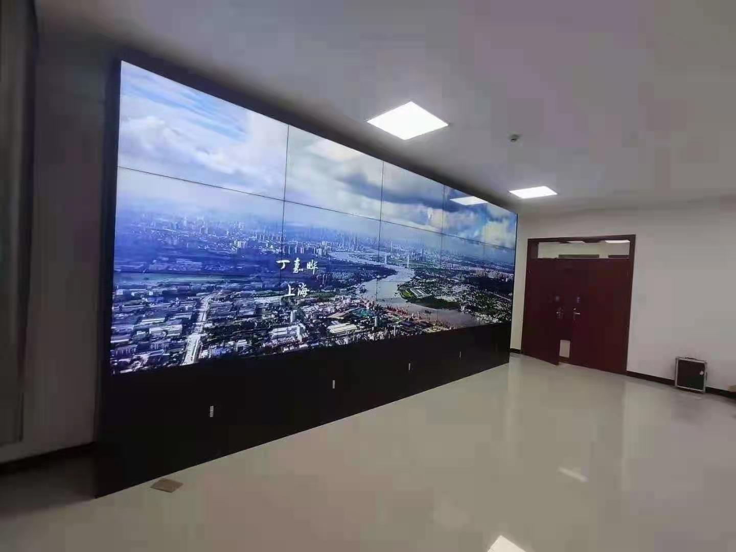 高港拼接屏-55寸京东方液晶拼接屏3X4案例展示